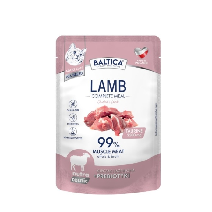 WOW Cat Kawałki wołowiny w sosie 85g